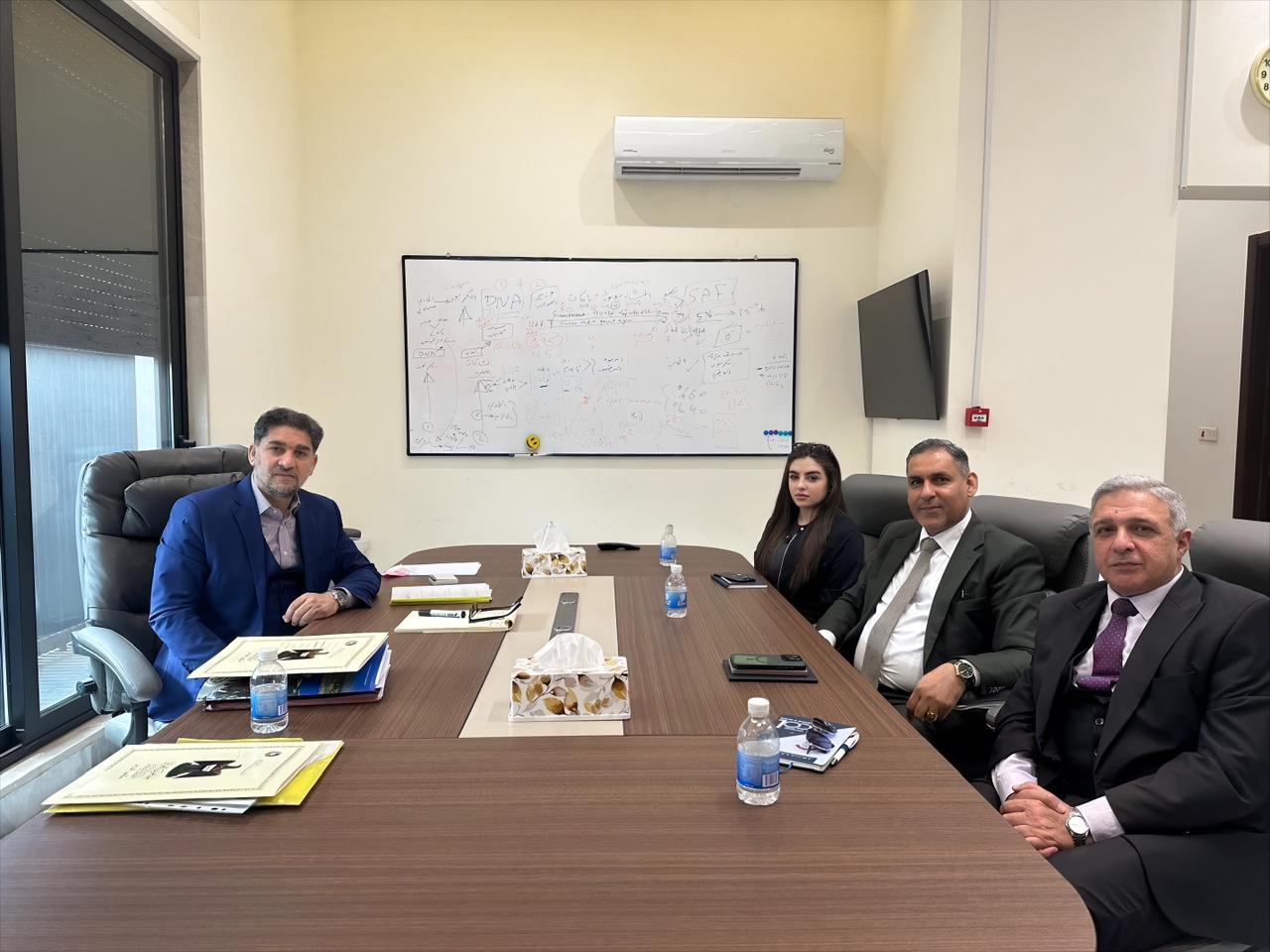 The Cement Producers Association in Iraq Holds a Meeting with the General Company for Carbon Economics